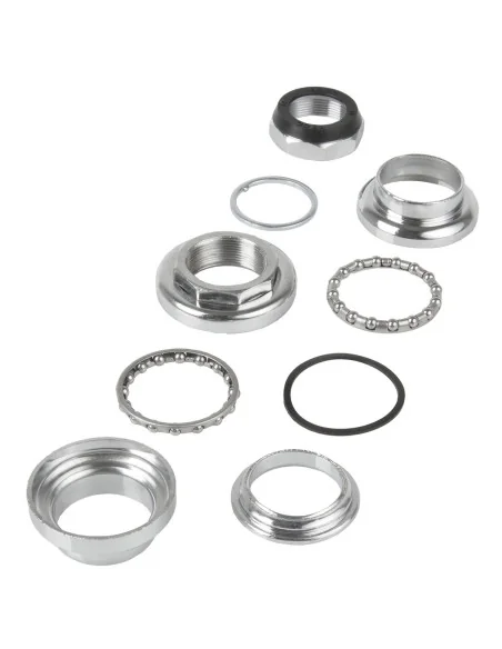 Balhoofdset 1" Neco met draad - chroom