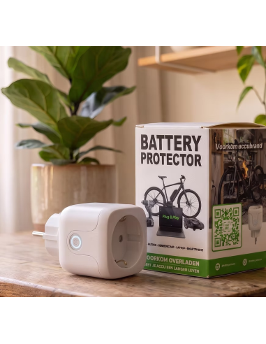 Battery Protector Greenmouse - Slimme laadbeveiliging voor accu's - EU stekker 230V