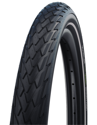 Buitenband Schwalbe Green Marathon GreenGuard 28 x 2.00"/50-622mm - zwart met reflectie
