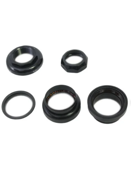 Balhoofdset Tecora 1" 1 1/8" semi-geïntegreerd met draad - zwart