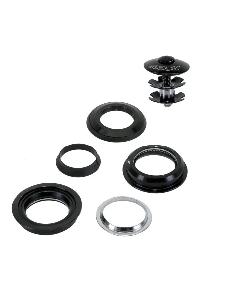Balhoofdset Neco 1 1/8" semi-geintegreerd zonder draad - zwart