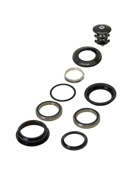 Balhoofdset Neco 1 1/8" semi-geïntegreerd zonder draad - zwart