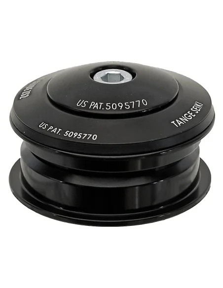 Balhoofdset Neco 1 1/8" semi-geïntegreerd zonder draad - zwart