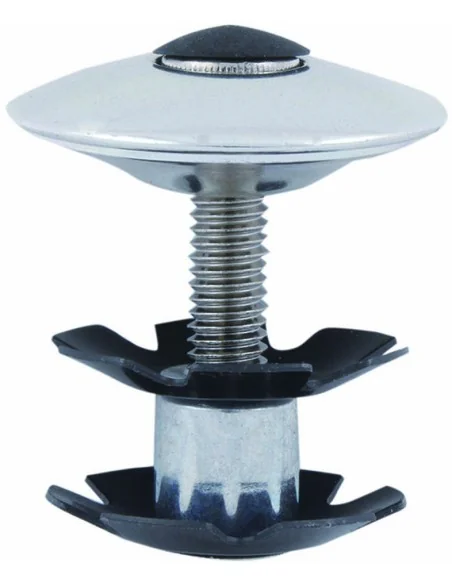 Balhoofdplugklauw M-Wave 1-1/8" - zilver