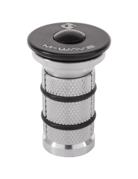 Balhoofdplugklauw M-Wave 1-1/8" carbon voorvork - zwart