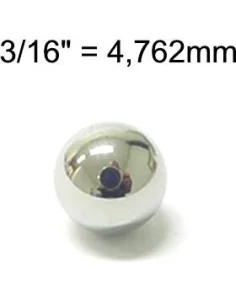 Kogels Marabu 3/16 - 4.762mm (per gros)