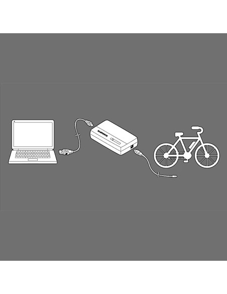 Diagnoseapparaat Shimano SM-PCE02 voor Di2 en STEPS - PC-interface B3