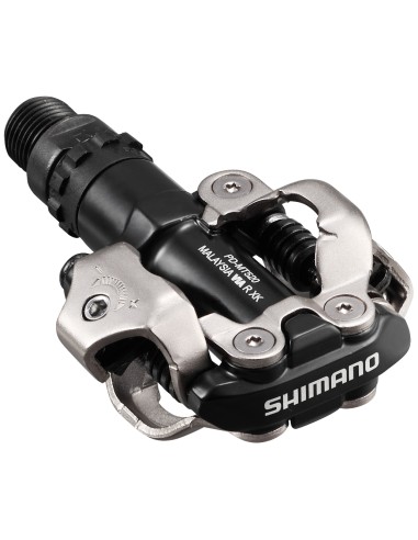Pedaalset Shimano SPD M520 met schoenplaatjes SM-SH51 - zwart