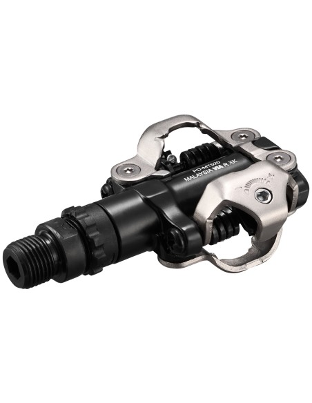 Pedaalset Shimano SPD M520 met schoenplaatjes SM-SH51 - zwart