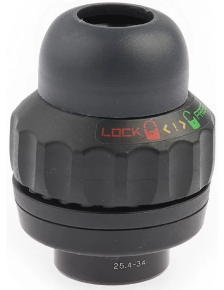 Balhoofdset Post Moderne OT-903-42 1" met stuurslot - zwart