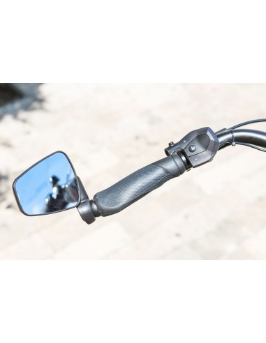Fietsspiegel Zéfal Dooback II links - voor rechte en gebogen sturen