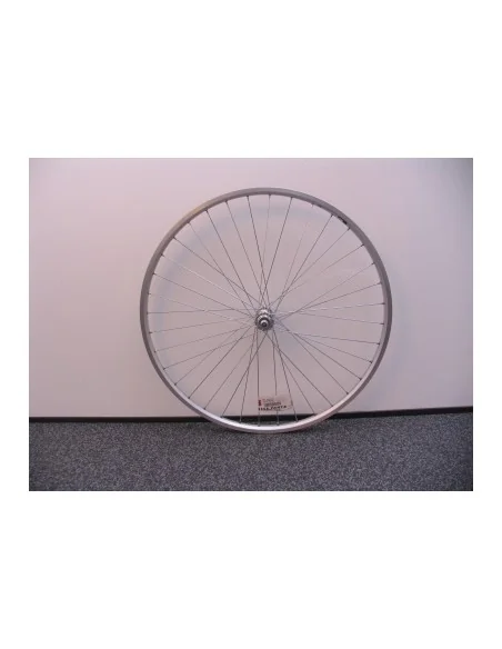 Voorwiel 28 x 1 1/4" - Ryde ZAC19 velg - aluminium naaf - zilver