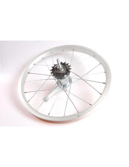 Achterwiel 16 x 1.75" aluminium met Favorit remnaaf