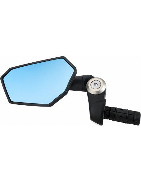 Luxe aerodynamische bar-end spiegel Evoas EV002 - brons accent