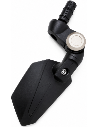 Luxe aerodynamische bar-end spiegel Evoas EV002 - brons accent