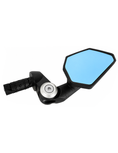 Luxe aerodynamische bar-end spiegel Evoas EV002 - brons accent