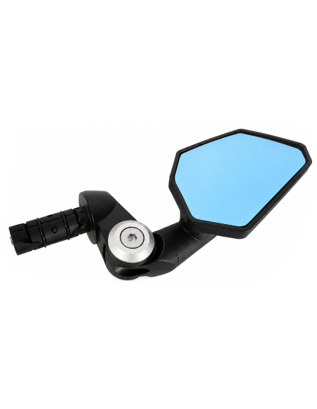 Luxe aerodynamische bar-end spiegel Evoas EV002 - brons accent