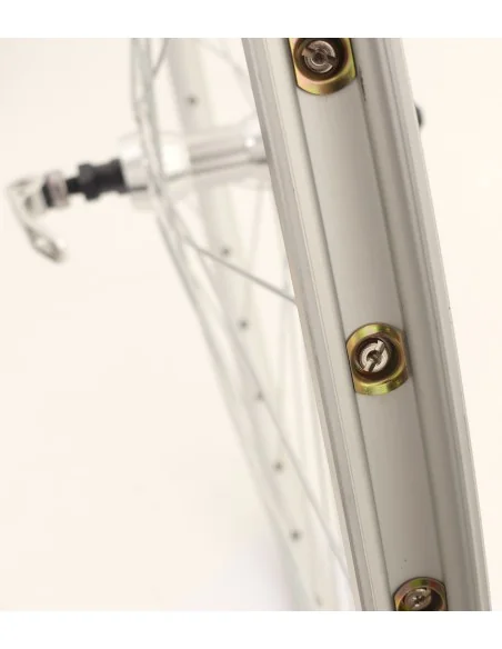 Achterwiel 28 x 1/4" ZAC19 Freewheel QR - zilver