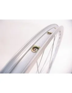 Achterwiel 28 x 1/4" ZAC19 Freewheel vast - zilver 2