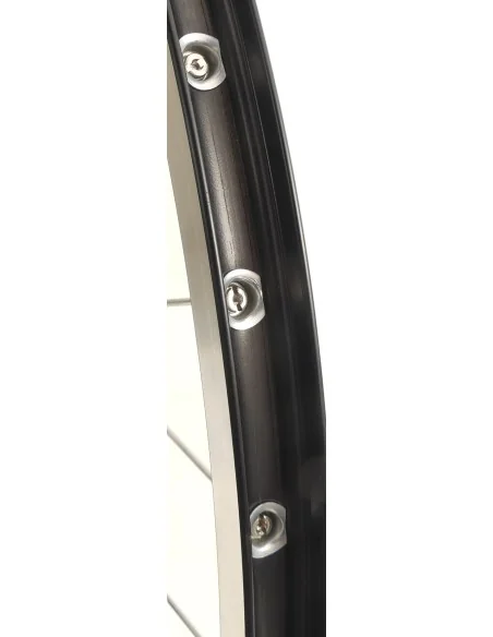 Achterwiel 28" / 622x19C Ryde ZAC 19 velg met 7/8 speed freewheel en snelspanner - zwart