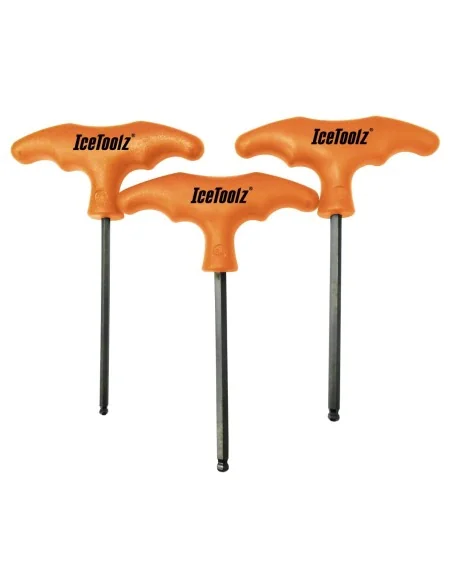 T-Inbussleutelset IceToolz 70TA - inbus 4, 5 en 6mm
