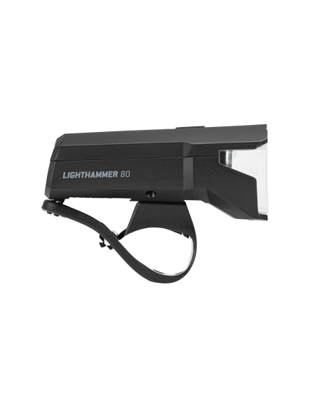 Verlichtingsset Trelock Lighthammer 80 USB Set - 80 lux, zwart