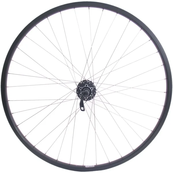 Voorwiel 28/29" / 622x19C Ryde Andra 30 velg met Shimano FH-M525 naaf voor 6 bouts remschijf - zwart