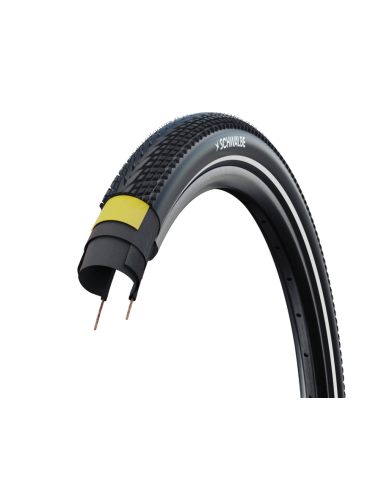 Buitenband Schwalbe Marathon Almotion 28 x 1.50 inch / 40-622 - zwart met reflectie