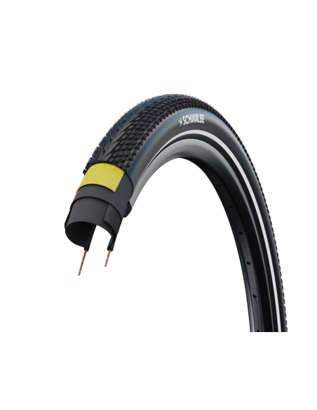 Buitenband Schwalbe Marathon Almotion 28 x 1.50 inch / 40-622 - zwart met reflectie