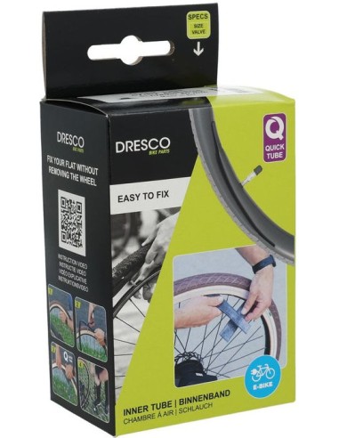 Binnenband Dresco Quick Tube 28/47-406/635 Schrader 40 mm