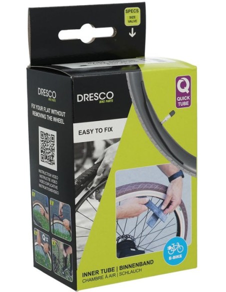 Binnenband Dresco Quick Tube 28/47-406/635 Schrader 40 mm