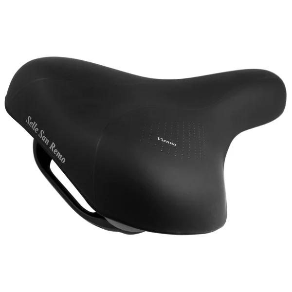 Fietszadel Selle San Remo Vienna met handgreep - zwart