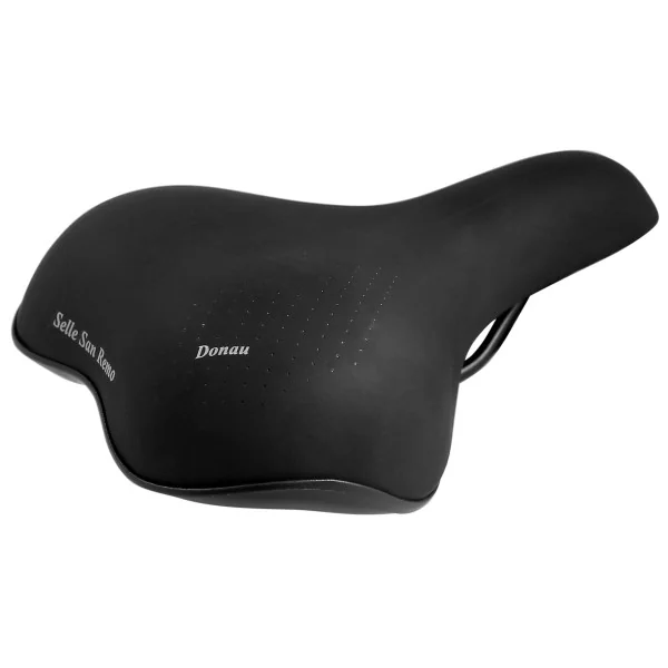 Fietszadel Selle San Remo Donau voor stads-/trekkingfietsen - zwart