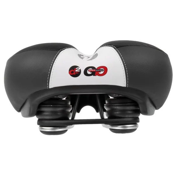 Fietszadel Velo Newport Gemini met O-zone en traagschuim - zwart