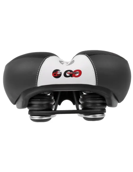 Fietszadel Velo Newport Gemini met O-zone en traagschuim - zwart