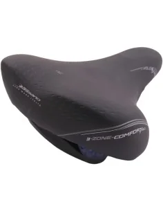 Fietszadel Selle Bassano Volare XXL BigCity met elastomeer demping - zwart