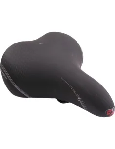 Fietszadel Selle Bassano Volare XXL BigCity met elastomeer demping - zwart 2