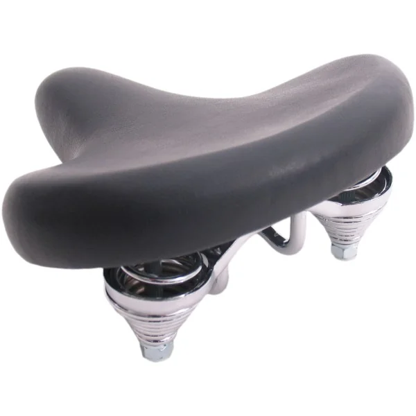 Fietszadel voor 20-22" kinderfiets - zwart