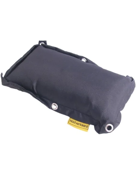Bagagedragerkussen NietVerkeerd FAT 34 x 18 x 9cm - zwart