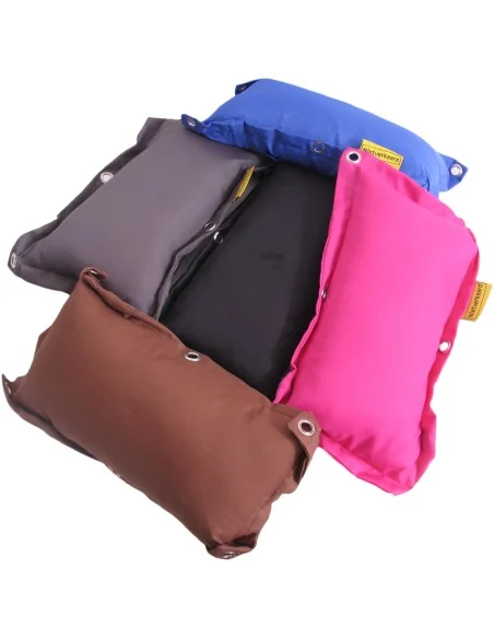 Bagagedragerkussen NietVerkeerd FAT 34 x 18 x 9cm - zwart