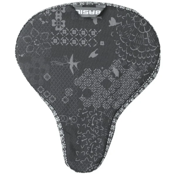 Zadeldek Basil Bohème 29 x 23 x 1 cm - charcoal