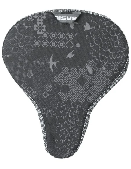 Zadeldek Basil Bohème 29 x 23 x 1 cm - charcoal