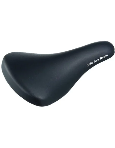 Fietszadel Selle San Remo Kid voor 16-20" kinderfiets - zwart