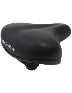 Fietszadel Selle San Remo Citybike met elastomeer vering en hoekbescherming