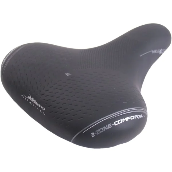 Fietszadel Selle Bassano Volare XL - zwart