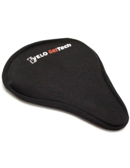 Zadeldek Velo Plush met gel - zwart