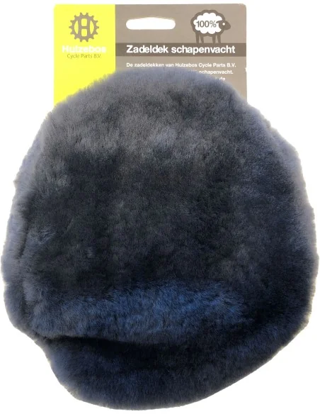 Zadeldek schapenvacht voor rokzadel - grijs