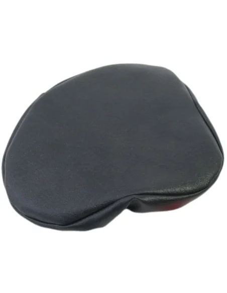 Zadeldek gemaakt van skai-leer voor zadelrok met punt - zwart