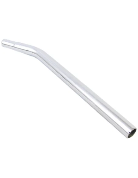 Zadelpen Freestyle ø25,4 mm / 360 mm gebogen staal - zilver