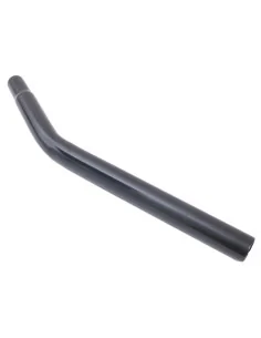 Zadelpen Freestyle ø25,4 mm / 360 mm gebogen staal - zwart